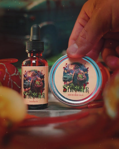 The Stranger - Beard Oil & Balm Kit - Poisoned Orchard Apple, Brûléed Wild Berries, Vanilla Shadow