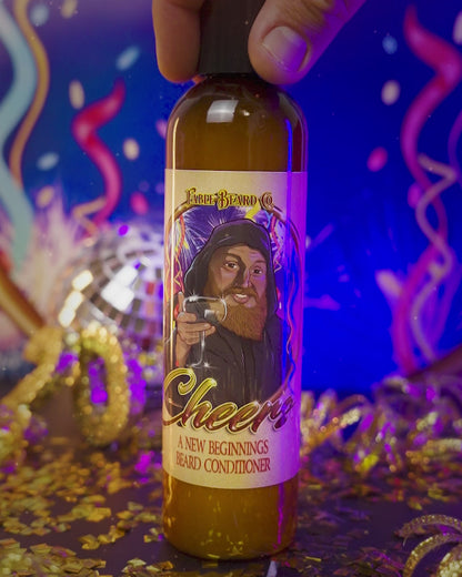 Cheers - Beard Conditioner - Orange Creme, Aged Champagne, & Fresh Raspberries