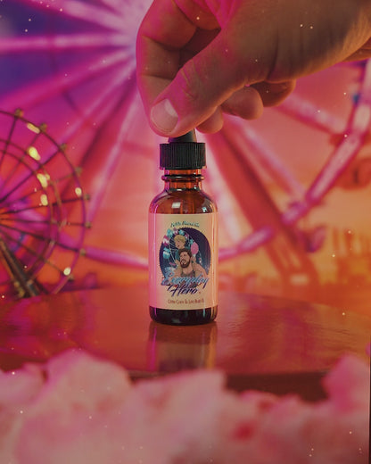 The Everyday Hero - Beard Oil - Sticky Sweet Cotton Candy, Fresh Baked Funnel Cake, and Warm Vanilla Sugar