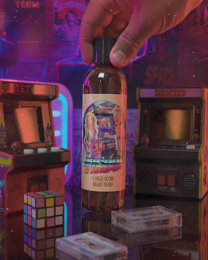 Arcade Champ - Beard Wash - Retro Cola, Charged Vanilla Citrus, Spiced Nutmeg