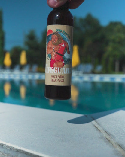The Lifeguard - Beard Wash - Pineapple Margarita, Creamy Vanilla & Golden Amber
