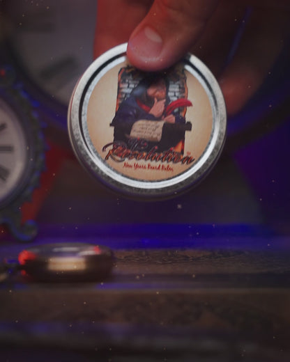 The Resolution - Beard Balm - Cuban Cigars, Brazilian Coffee, and Vintage Champagne