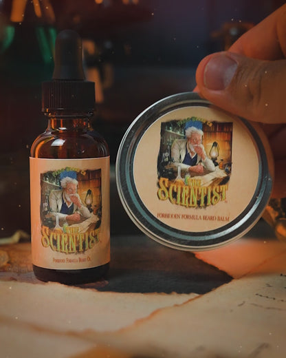 The Scientist - Beard Oil & Balm Kit - Key Lime Verbena, Spiced Graham Crunch, Vanilla Citrus Cream