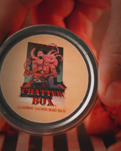 Chatterbox - Beard Balm - Browned Butter Glaze, Charred Pumpkin Sugar, Spiced Baked Apple