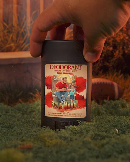 The Role Model - Deodorant - Leathery Woods, Bergamot Spice Cologne, and Herbal Sage Musk