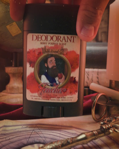 The Teacher - Deodorant - Fresh Apples, Wild Berries, Creamy Vanilla