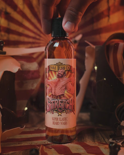Stretch - Beard Wash - Stretched Leather, Evergreen Fruits, Silken Sweet Cream