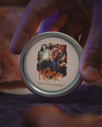 The Mask - Beard Balm - Blood Orange, Cream Soda, Bourbon-Soaked Oak