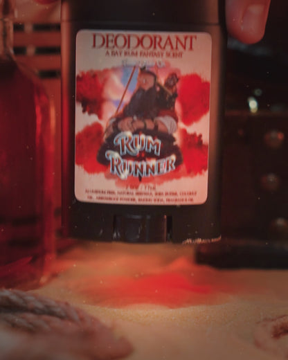 Rum Runner - Deodorant - Bay Rum Spices, Tahitian Lime, Fresh Coconut