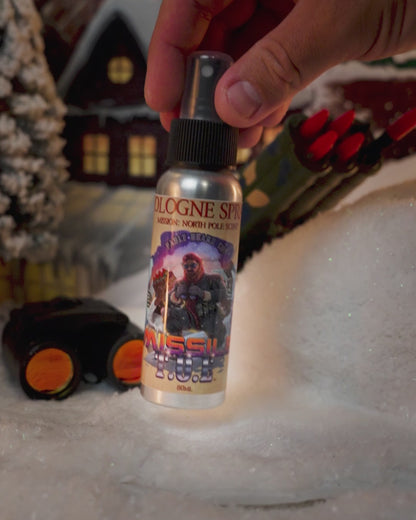 Missile Toe - Cologne - Red Holly Berries, Crisp Pinecones, Blackberry Puree