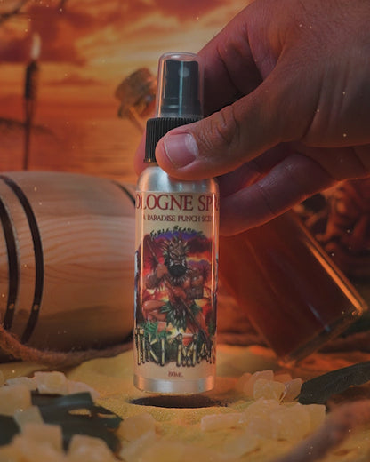 Tiki Man - Cologne - Juicy Pineapple, Jungle Woods, Spiced Rum