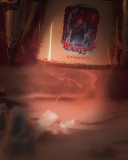 The Warlock - Beard Butter - Dark Tobacco, Brown Ale, Citrus Spark, and Cherry Mist