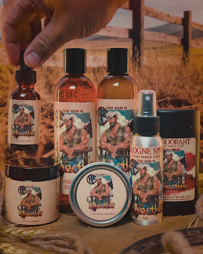 The Rancher - Ultimate Bundle - Fresh Cut Cedar, Green Pastures, Leather Boots