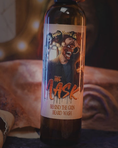 The Mask - Beard Wash - Blood Orange, Cream Soda, Bourbon-Soaked Oak
