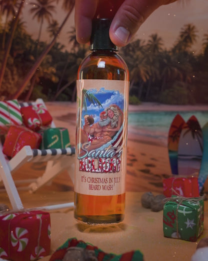 Santa's Holiday - Beard Wash - Frosted Cranberries, Smooth Rum, Sparkling Lemon-Lime Mixer
