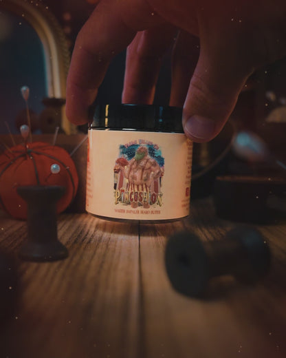 Pincushion - Beard Butter - Big Top Timberwood, Caramelized Maple Ember, Shadowed Bergamot