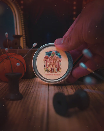 Pincushion - Beard Balm - Big Top Timberwood, Caramelized Maple Ember, Shadowed Bergamot