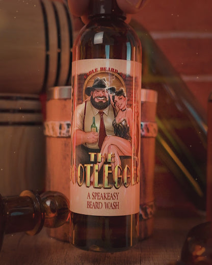 The Bootlegger - Beard Wash - Oak Barrel Whiskey, Candied Lemon, Burnt Sugar