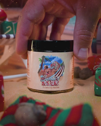 Santa's Holiday - Beard Butter - Frosted Cranberries, Smooth Rum, Sparkling Lemon-Lime Mixer