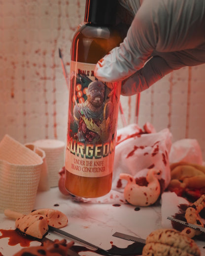 The Surgeon - Beard Conditioner - Black Tea Leaves, Sterile Lemon Tincture, Cursed Amberwood