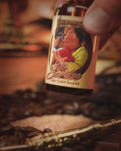 The Scribe - Beard Oil - Decadent Chocolate, Steamed Froth, Dark Espresso
