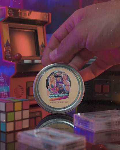 Arcade Champ - Beard Balm - Retro Cola, Charged Vanilla Citrus, Spiced Nutmeg