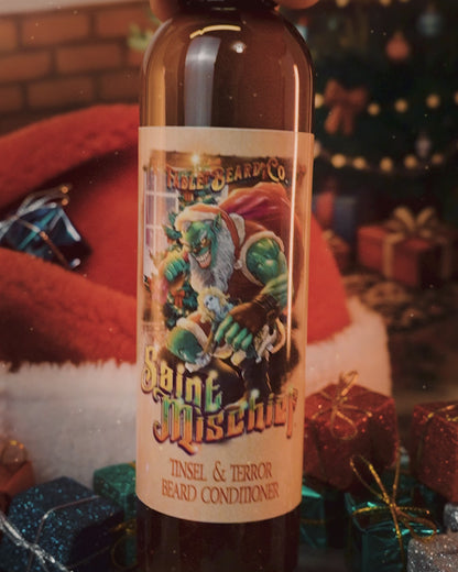 Saint Mischief - Beard Conditioner - Oatmeal Cookies, Sweet Honeycomb, Boiled Custard