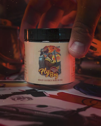 Flyboy - Beard Butter - Vintage Barbershop, Officer's Whiskey Reserve, Spiced Clove Ember