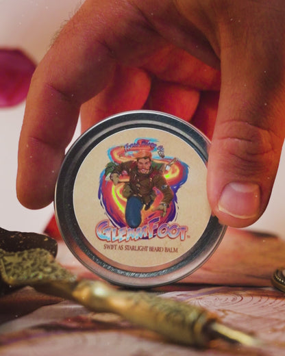 Gleamfoot - Beard Balm - Vibrant Ozone, Orange Spark, Clean Eucalyptus