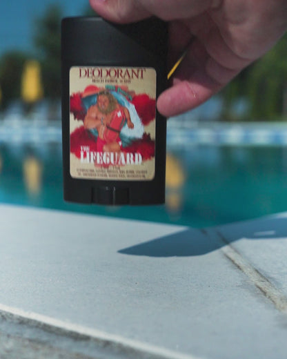 The Lifeguard - Deodorant - Pineapple Margarita, Creamy Vanilla & Golden Amber