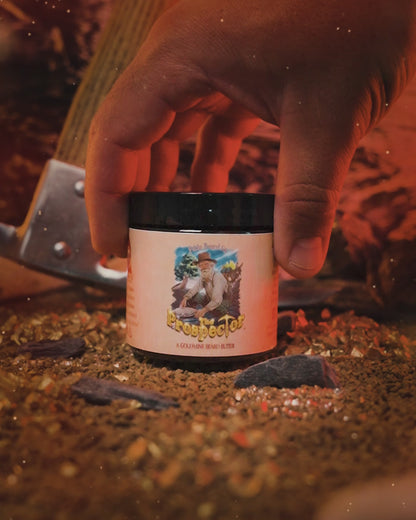 The Prospector - Beard Butter - Glacier Creek Water, Sugar Pine Timber, Frontier Turned Soil