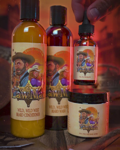 Lawman - Complete Butter Kit - Worn Saddle Leather, Storm Washed Bergamot, Golden Amber