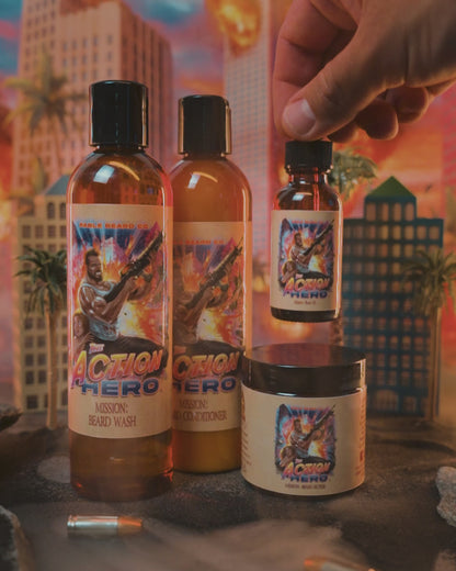 The Action Hero - Complete Butter Kit - Musky Cedarwood, Warm Caraway, Velvety Apricot