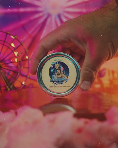 The Everyday Hero - Beard Balm - Sticky Sweet Cotton Candy, Fresh Baked Funnel Cake, and Warm Vanilla Sugar