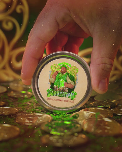 Mayor Cloverton - Beard Balm - Refreshing Rosemary, Mossy Cedarwood, Aromatic Coriander