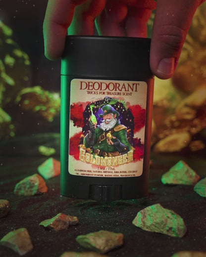 The Goldmonger - Deodorant - Sun-Soaked Bergamot, Fresh Greenery, Vanilla Dust