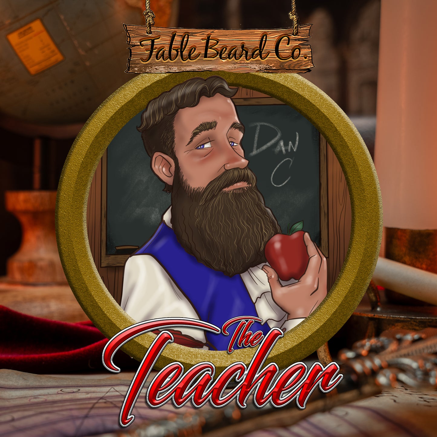 The Teacher - Beard Oil & Balm Kit - Fresh Apples, Wild Berries, Creamy Vanilla