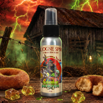 Zombie Hunter - Cologne - Harvest Cider Donut, Rustic Sugar Pine, Warm Cocoa Cashmere