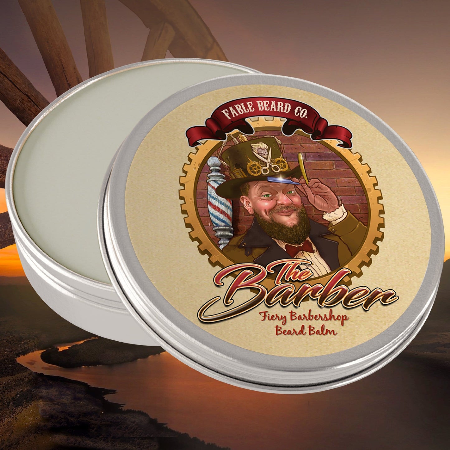 The Barber - A Fiery Barbershop Scented Beard Balm