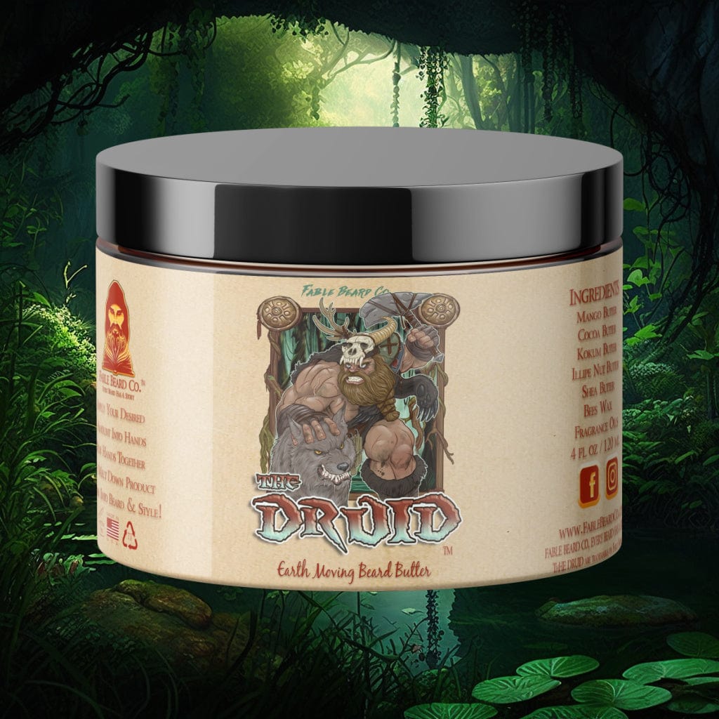 The Druid - Beard Butter - Creek Moss, Tobacco Leaf, and Bergamot