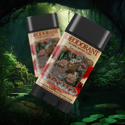 The Druid - Deodorant - Creek Moss, Tobacco Leaf, and Bergamot