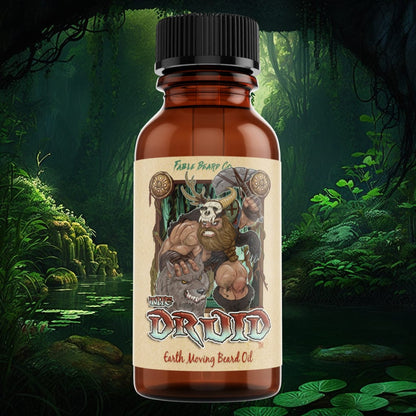 The Druid - Beard Oil - Creek Moss, Tobacco Leaf, and Bergamot
