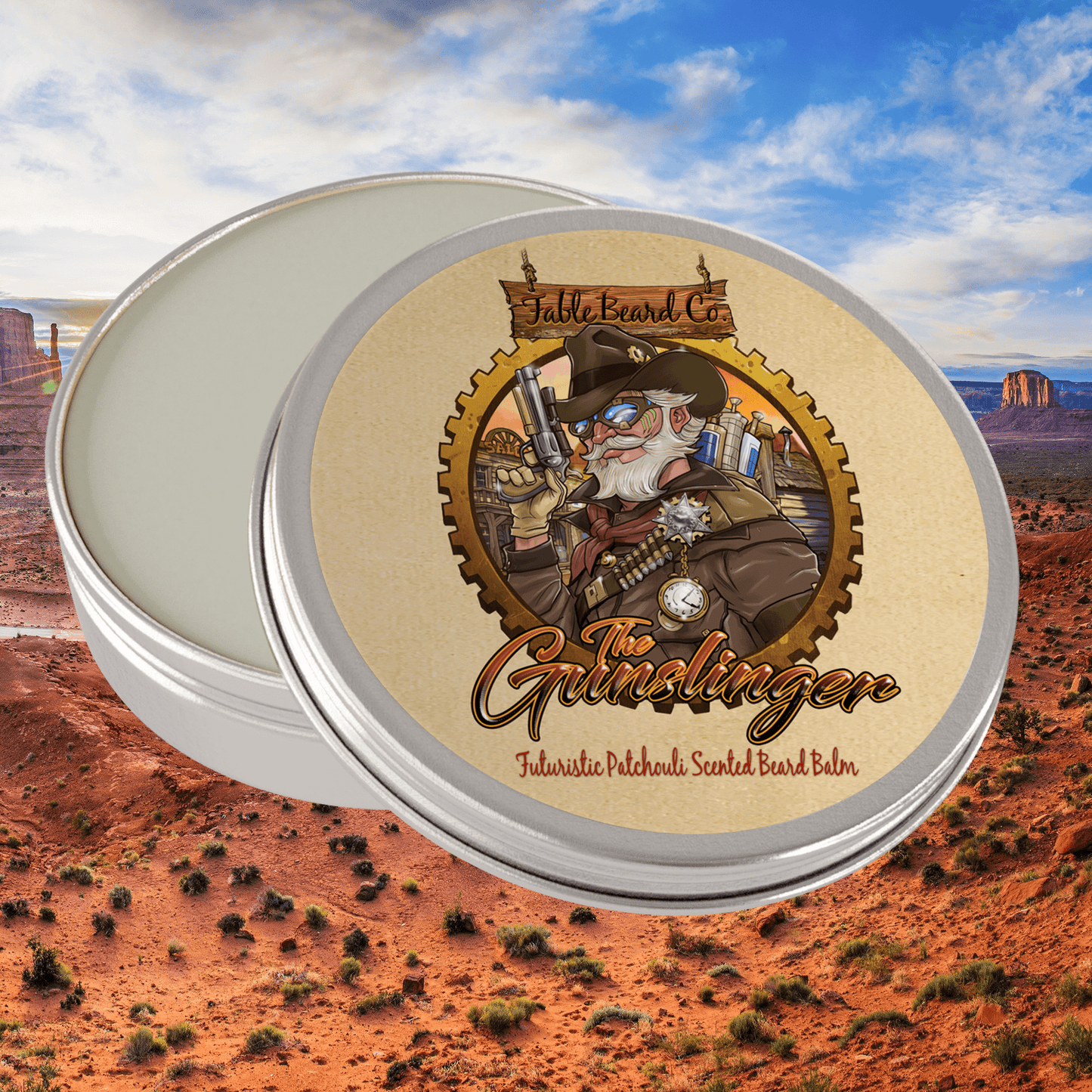 The Gunslinger - Teakwood & Patchouli Beard Balm