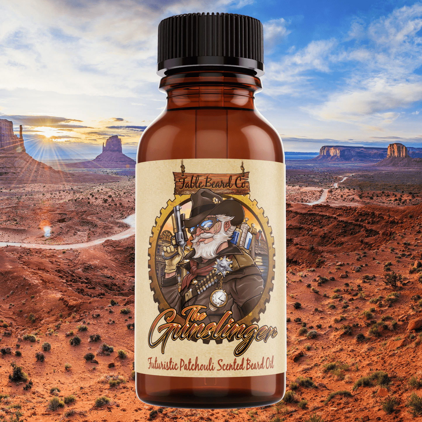 The Gunslinger - Beard Oil - Teakwood & Patchouli