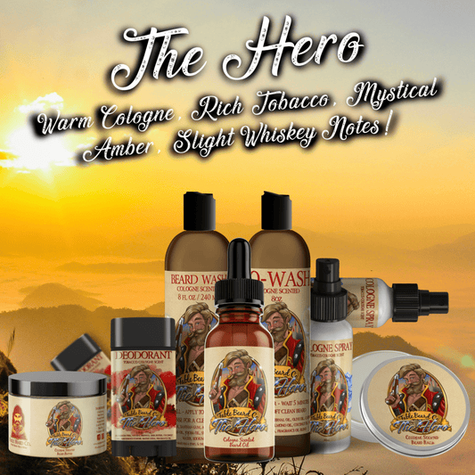 The Hero - Warm Tobacco, Light Cologne, & Mystical Amber Ultimate Bundle