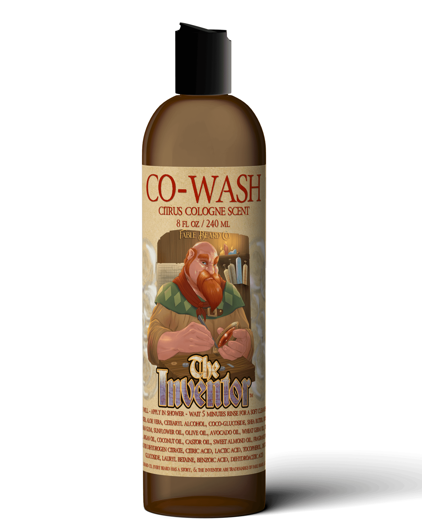 The Inventor Co-Wash - Exotic Citrus Cologne Beard Conditioner
