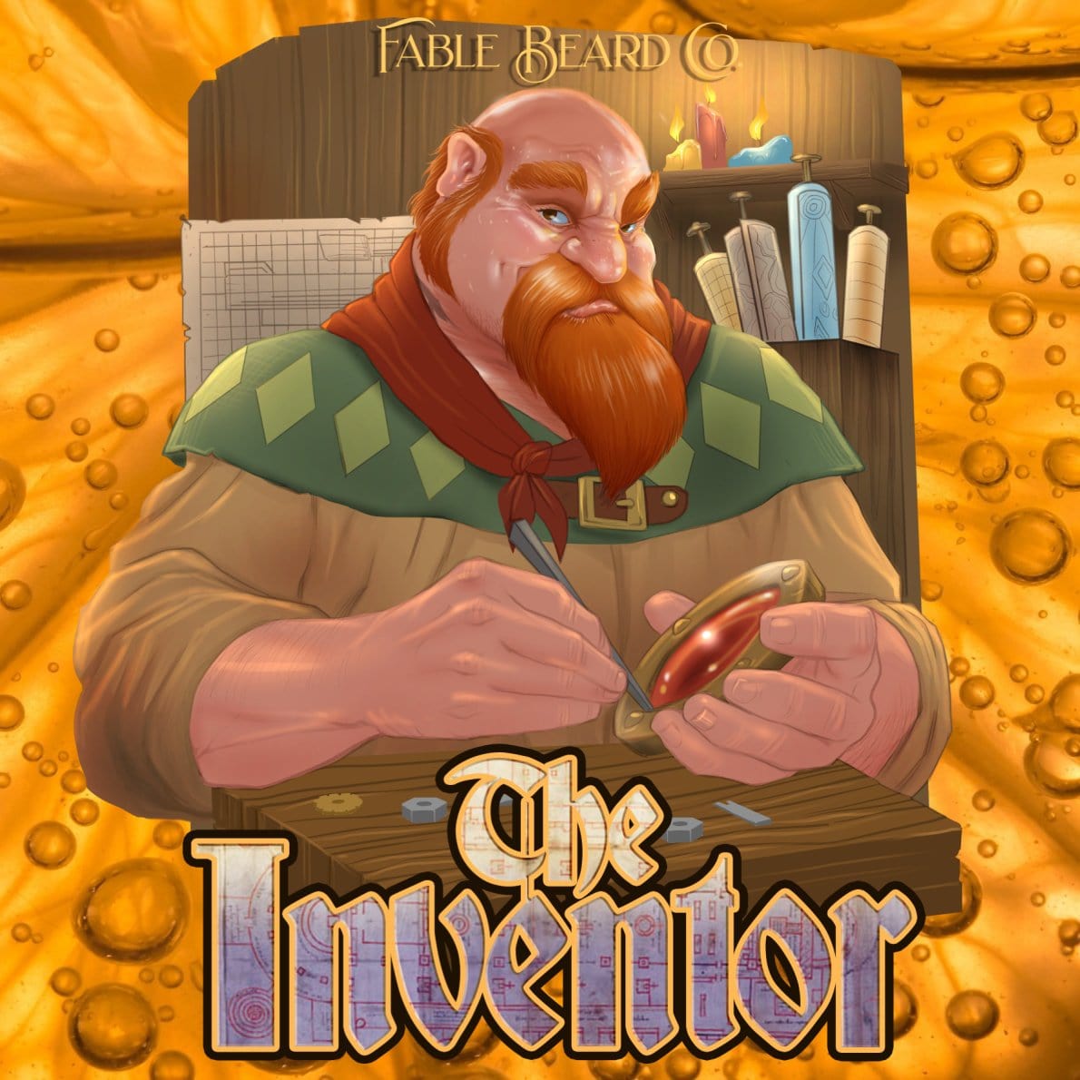 The Inventor - Exotic Citrus Cologne Beard Oil & Balm Combo Kit
