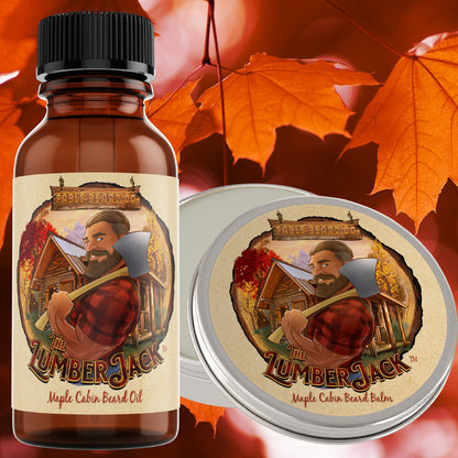 The Lumberjack - Maple Cabin Beard Oil & Balm Kit