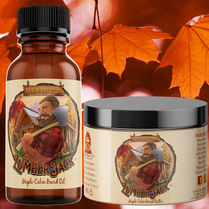 The Lumberjack - Maple Cabin Beard Oil & Butter Kit