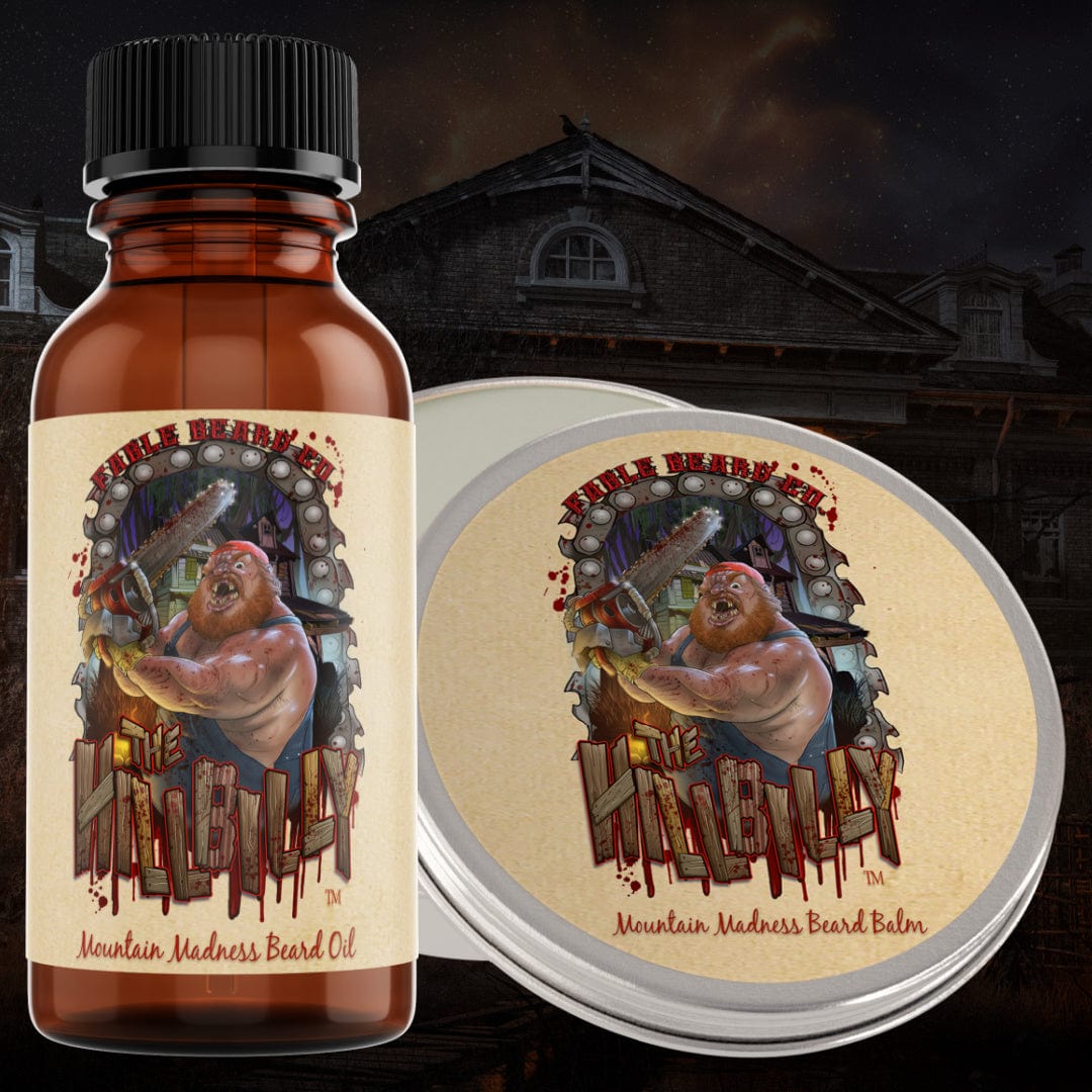 The Hillbilly - Maple Bourbon & Spiced Apples Beard Oil & Balm Kit